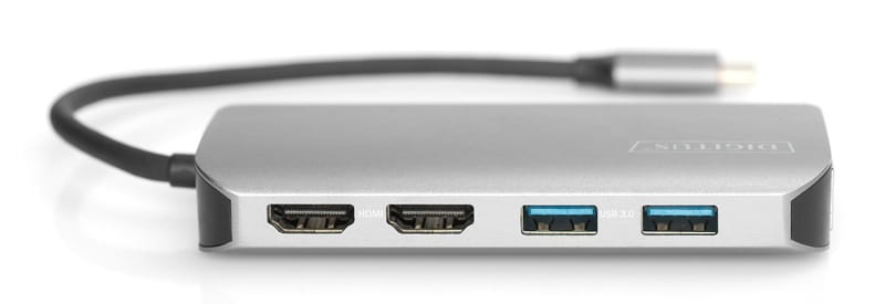 Док-станция Digitus USB-C 8 Port (DA-70884)