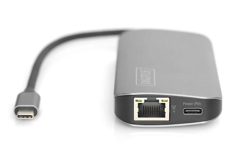 Док-станция Digitus USB-C 8 Port (DA-70884)