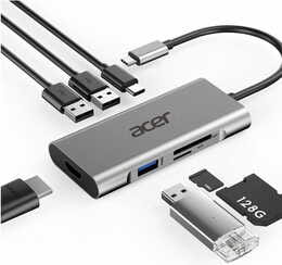Док-станція Acer 7-in-1 Type-C Dongle (HP.DSCAB.013)