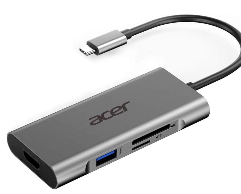 Док-станція Acer 7-in-1 Type-C Dongle (HP.DSCAB.013)