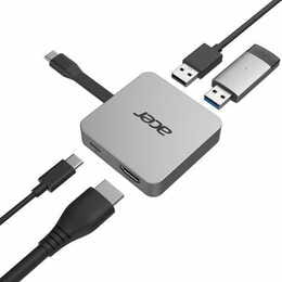 Док-станція Acer 4-in-1 Type-C Dongle (HP.DSCAB.014)