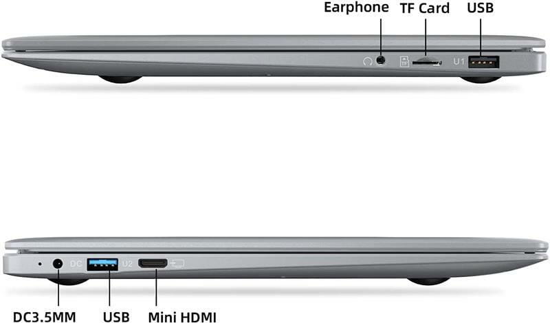 Ноутбук Jumper EZbook S5 (750918105822) FullHD Win11 Grey