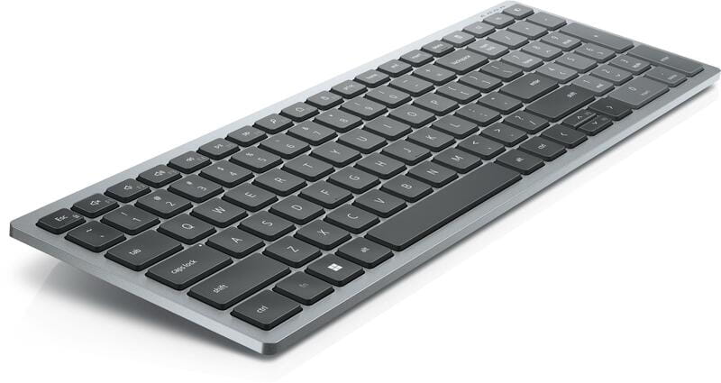 Клавиатура беспроводная Dell KB740 Compact Multi-Device Wireless Keyboard Grey (580-AKOZ)