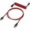 Фото - Кабель HyperX USB-A – USB-C, спиральный, 1.37 м Red/Black (6J677AA) | click.ua