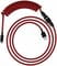 Фото - Кабель HyperX USB-A – USB-C, спиральный, 1.37 м Red/Black (6J677AA) | click.ua