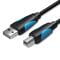 Фото - Кабель для принтера Vention USB - USB Type-B (M/M), 5 м, Black (VAS-A16-B500) | click.ua