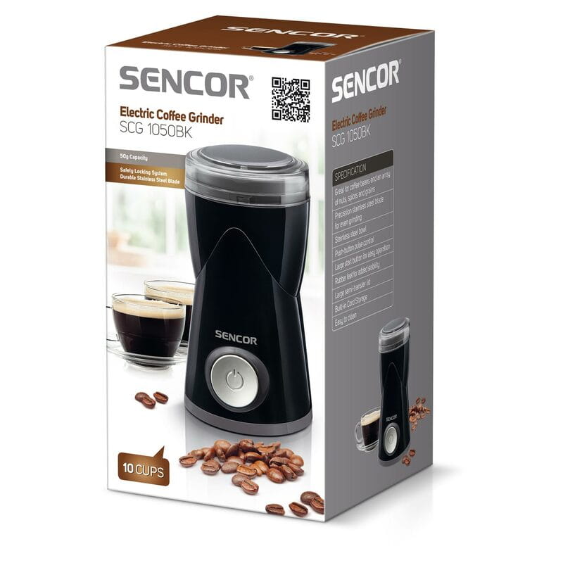 Кофемолка Sencor SCG 1050BK
