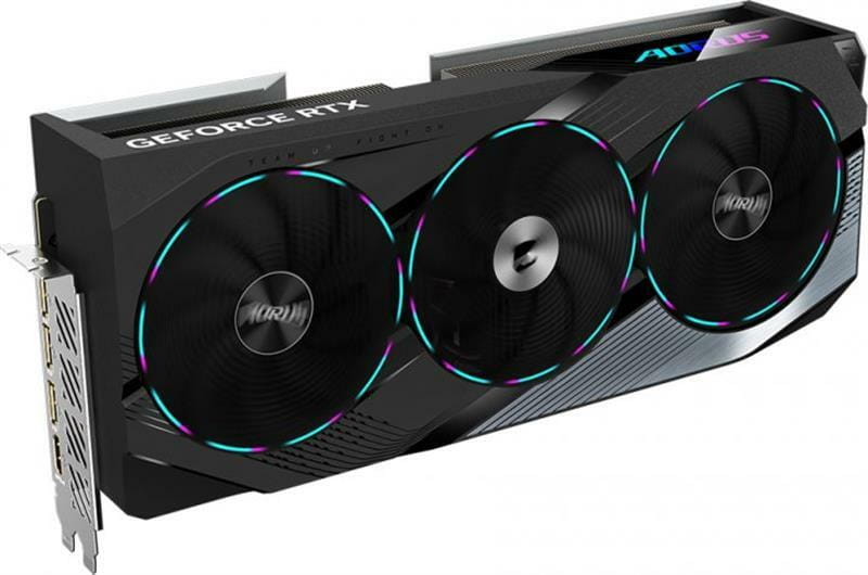 Видеокарта GF RTX 4070 12GB GDDR6X Aorus Master Gigabyte (GV-N4070AORUS M-12GD)
