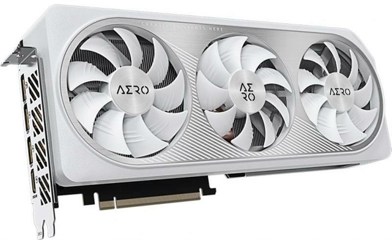 Видеокарта GF RTX 4070 12GB GDDR6X Aero OC Gigabyte (GV-N4070AERO OC-12GD)