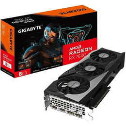 Видеокарта AMD Radeon RX 7600 8GB GDDR6 Gaming OC 8G Gigabyte (GV-R76GAMING OC-8GD)