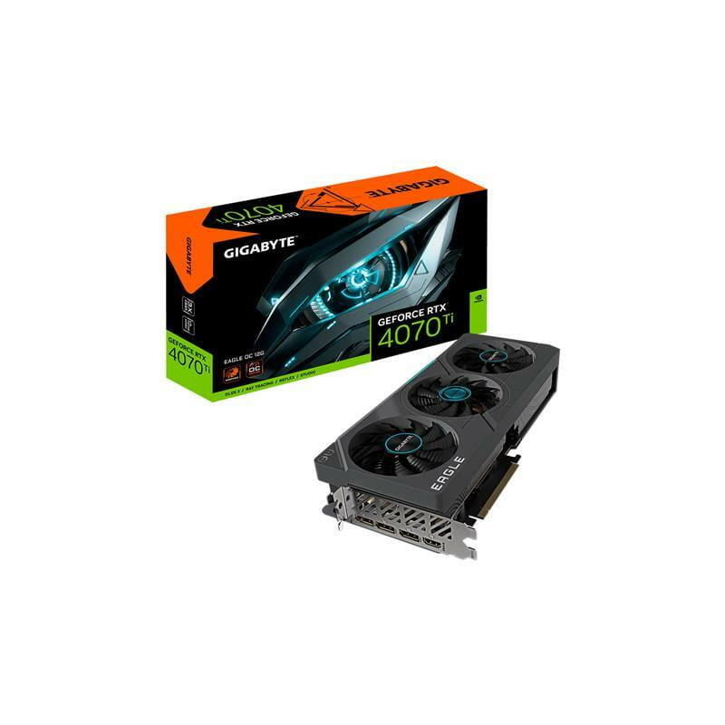 Видеокарта GF RTX 4070 Ti 12GB GDDR6X Eagle OC Gigabyte (GV-N407TEAGLE OC-12GD)