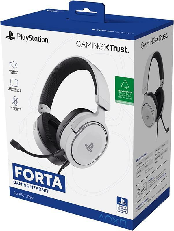 Гарнитура Trust GXT 498 Forta для PS5 White (24716)