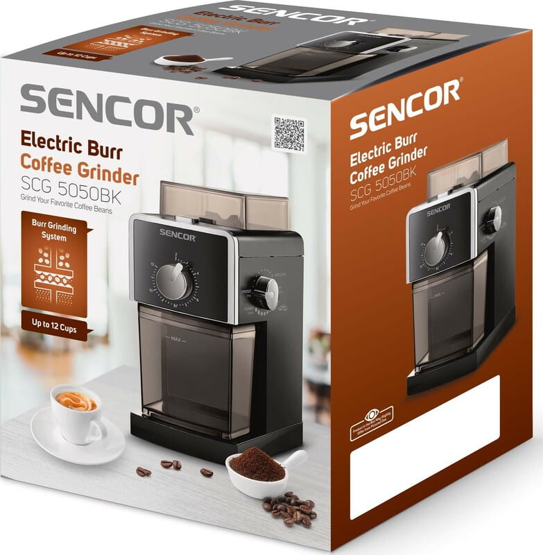 Кофемолка Sencor SCG 5050BK