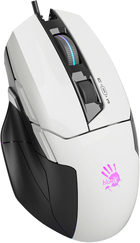 Мышь Bloody W70 Max Panda White