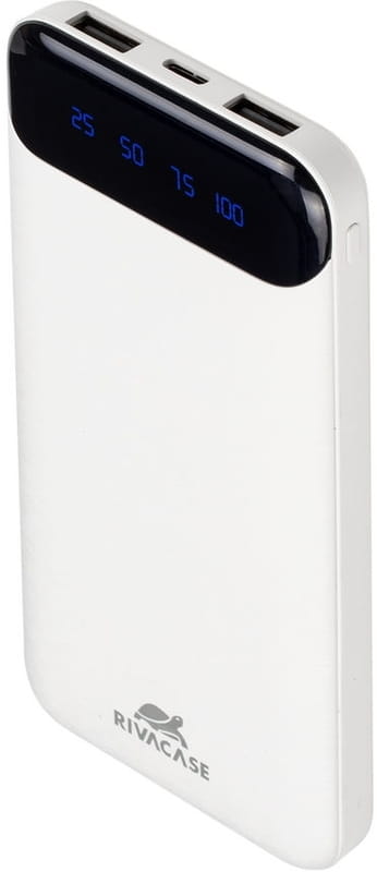 Універсальна мобільна батарея Rivacase Rivapower 10000mAh White (VA2240)