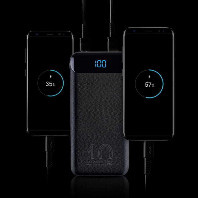 Універсальна мобільна батарея Rivacase Rivapower 10000 mAh Black (VA2540)