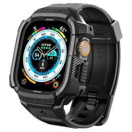 Купити Чохол з ремінцем Spigen Rugged Armor Pro для Apple Watch Ultra 49mm Black (ACS05460) Чохол з ремінцем Spigen Rugged Armor Pro для Apple Watch Ultra 49mm Black (ACS05460)