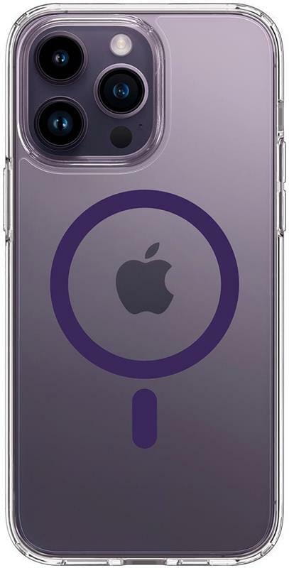 Чeхол-накладка Spigen Ultra Hybrid MagFit для Apple iPhone 14 Pro Deep Purple (ACS05585)
