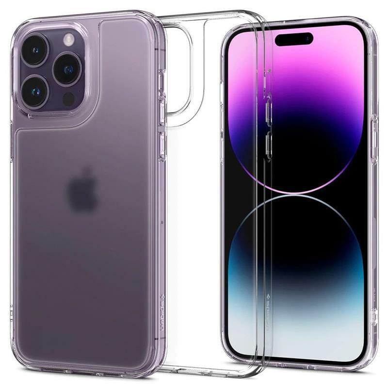 Чохол-накладка Spigen Quartz Hybrid для Apple iPhone 14 Pro Matte Clear (ACS04975)