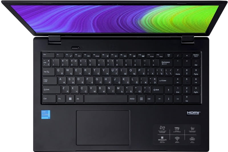 Ноутбук Prologix M15-722 (PN15E03.I3128S2NW.023) Black
