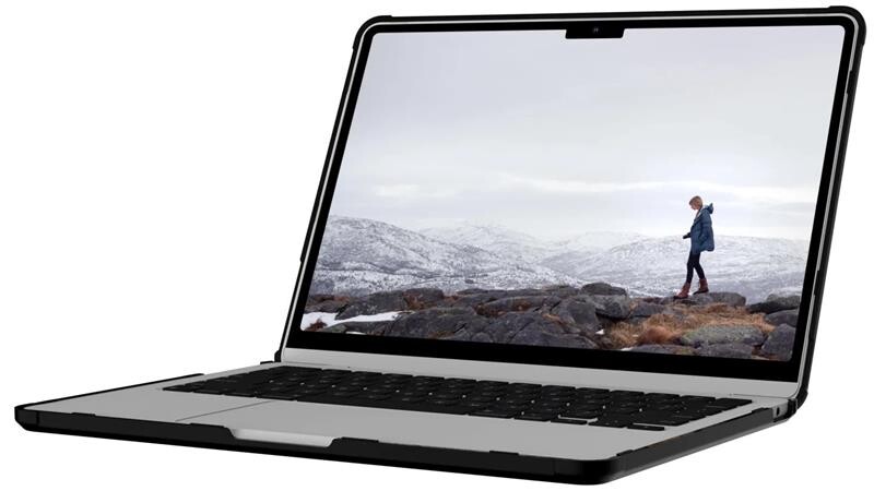 Чехол для ноутбука Urban Armor Gear Lucent для Macbook Air 2022-2024 13" Black (134008114040)