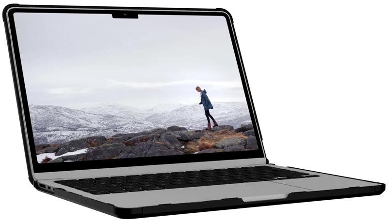 Чехол для ноутбука Urban Armor Gear Lucent для Macbook Air 2022-2024 13" Black (134008114040)