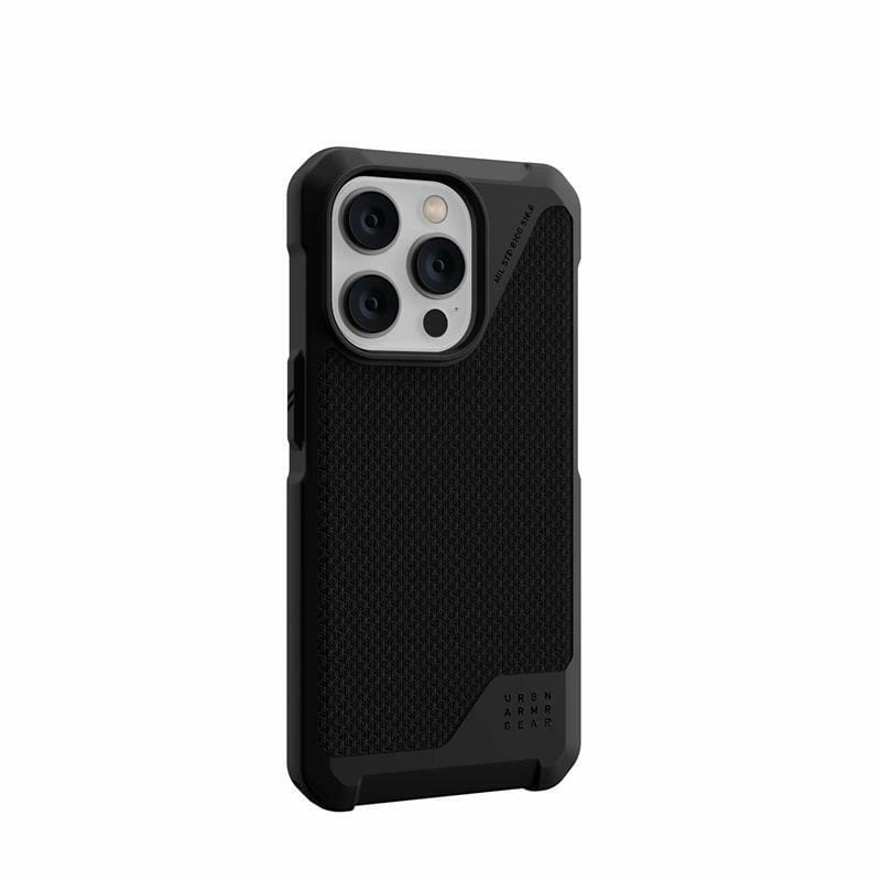 Чохол-накладка Urban Armor Gear Metropolis LT Magsafe для Apple iPhone 14 Pro Kevlar Black (114050113940)