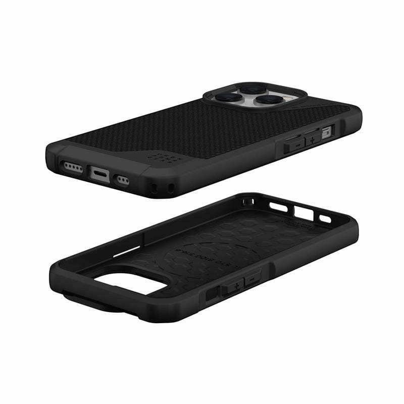 Чохол-накладка Urban Armor Gear Metropolis LT Magsafe для Apple iPhone 14 Pro Kevlar Black (114050113940)
