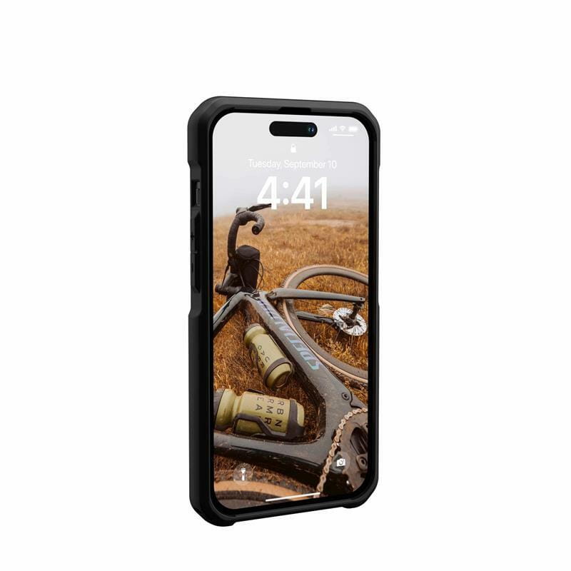 Чохол-накладка Urban Armor Gear Metropolis LT Magsafe для Apple iPhone 14 Pro Kevlar Black (114050113940)