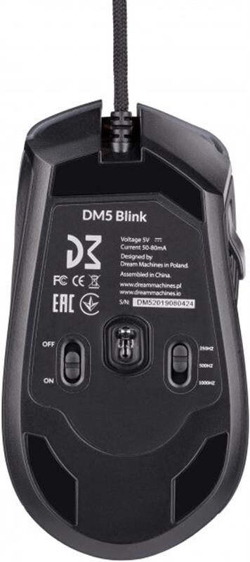 Миша Dream Machines DM5 Blink Black