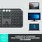 Фото - Клавіатура бездротова Logitech MX Keys Advanced for Business Wireless Illuminated UA Graphite (920-010251) | click.ua