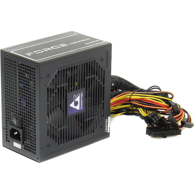 Блок Питания Chieftec CPS-650S Force, ATX 2.3, APFC, 12cm fan, КПД 85%, RTL