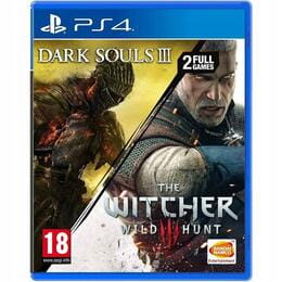 Ігри Dark Souls III + The Witcher III: Wild Hunt для Sony PlayStation 4, Russian Version, Blu-ray (3391892002294)