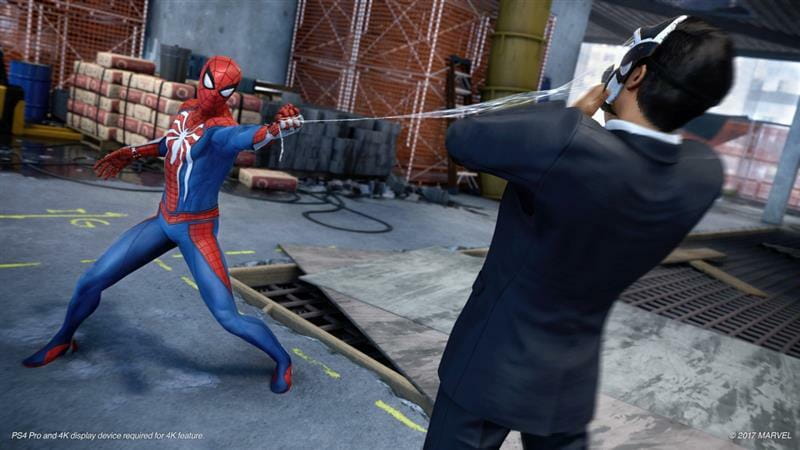 Игра Marvel Spider-Man. Издание «Игра года» для Sony PlayStation 4, Russian version, Blu-ray (9808725)