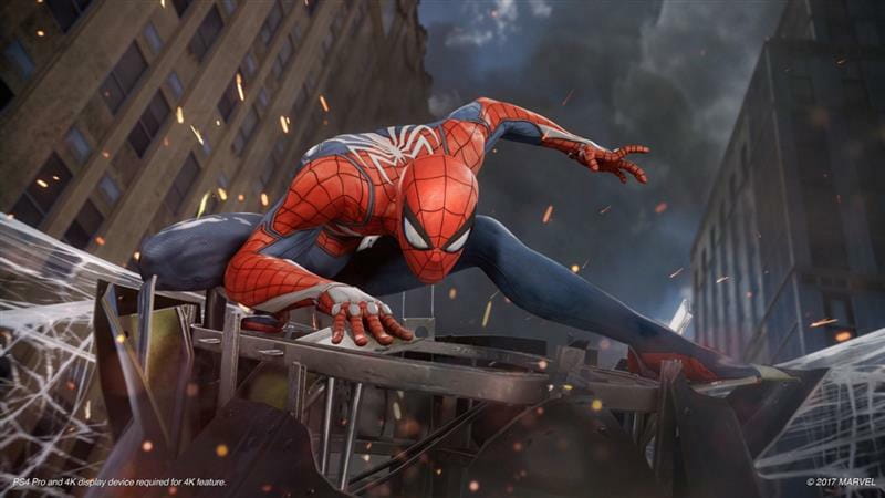Игра Marvel Spider-Man. Издание «Игра года» для Sony PlayStation 4, Russian version, Blu-ray (9808725)