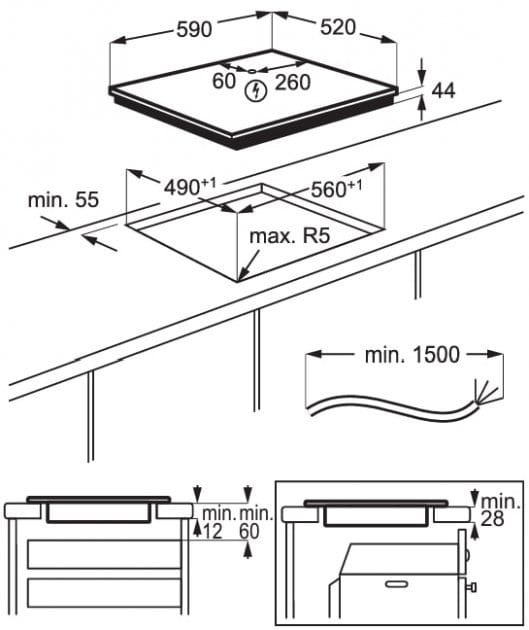 Варочная поверхность Electrolux LIR60433