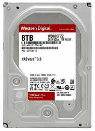 Накопитель HDD SATA 8.0TB WD Red Plus 5700rpm 128MB (WD80EFZZ)