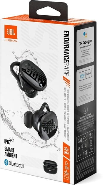 Bluetooth-гарнитура JBL Endurance Race Black (JBLENDURACEBLK)