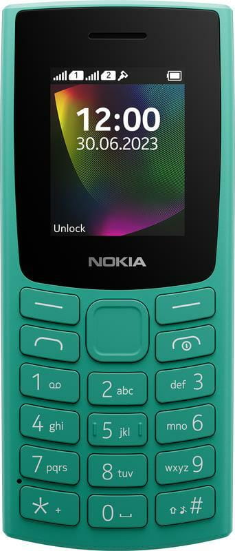Мобильный телефон Nokia 106 2023 Dual Sim Green