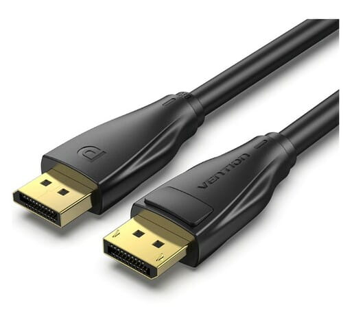 Photos - Cable (video, audio, USB) Vention Кабель  DisplayPort - DisplayPort (M/M), 2 м, Black  HCDBH (HCDBH)
