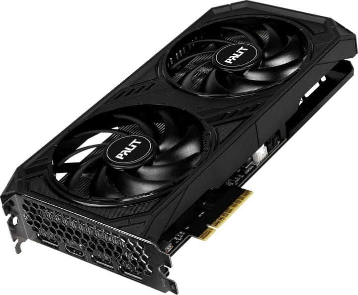 Відеокарта GF RTX 4060 8GB GDDR6 Dual OC Palit (NE64060T19P1-1070D)