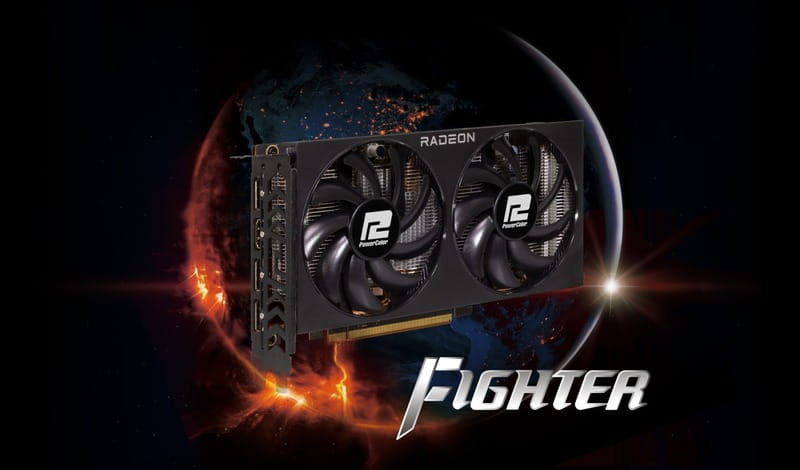 Видеокарта AMD Radeon RX 7600 8GB GDDR6 Fighter PowerColor (RX 7600 8G-F)