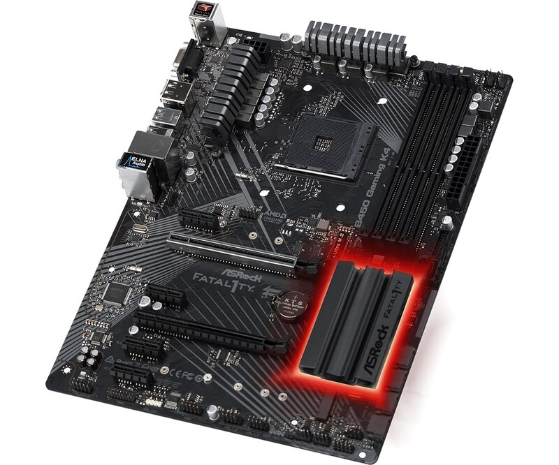 Материнская плата ASRock Fatal1ty B450 Gaming K4 Socket AM4