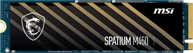 Накопичувач SSD 2TB MSI Spatium M450 M.2 2280 PCIe 4.0 x4 NVMe 3D NAND TLC (S78-440Q510-P83)