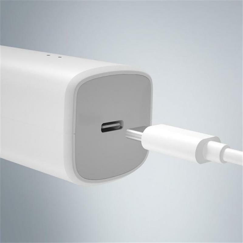 Машинка для стрижки Xiaomi Enchen Boost White Set + Пеньюар и ножницы