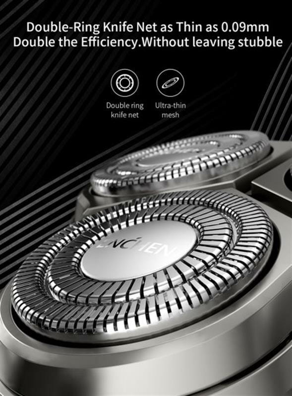 Электробритва Enchen Steel 3s Silver