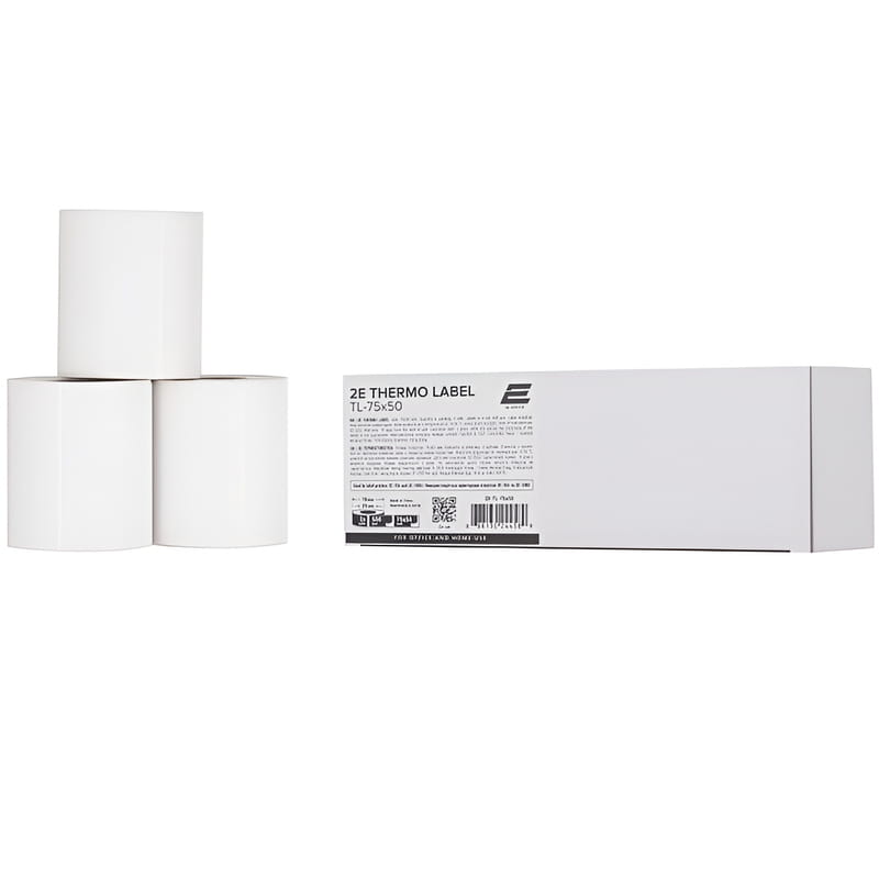Термоэтикетка 2E TL-75x50 3 рул (2E-TL-75X50)