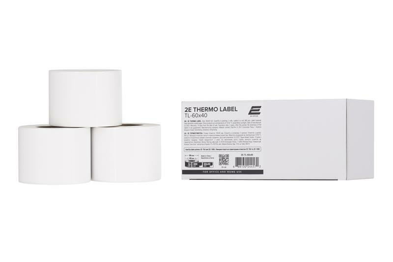 Термоэтикетка 2E TL-60x40 3 рул (2E-TL-60X40)