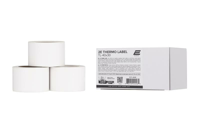 Термоэтикетка 2E TL-40x30 3 рул (2E-TL-40X30)