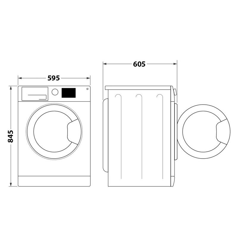 Пральна машина Whirlpool FFB10469BVUA